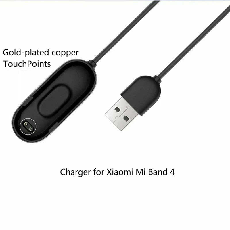 USB Магнитные зарядные устройства для Xiaomi Mi Band 4 смарт-браслет зарядное устройство