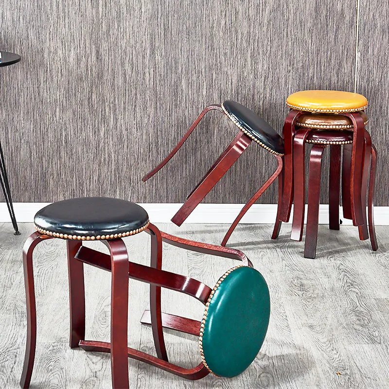 Твердый деревянный стул столовой Маленький обеденный стол для всей семьи