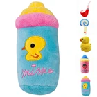 Kapmore мини Мультяшные плюшевые игрушки для питомцев устойчивые к укусам забавная мультяшная собака пищащая игрушка плюшевая игрушечная кошка товары для собак Прямая поставка