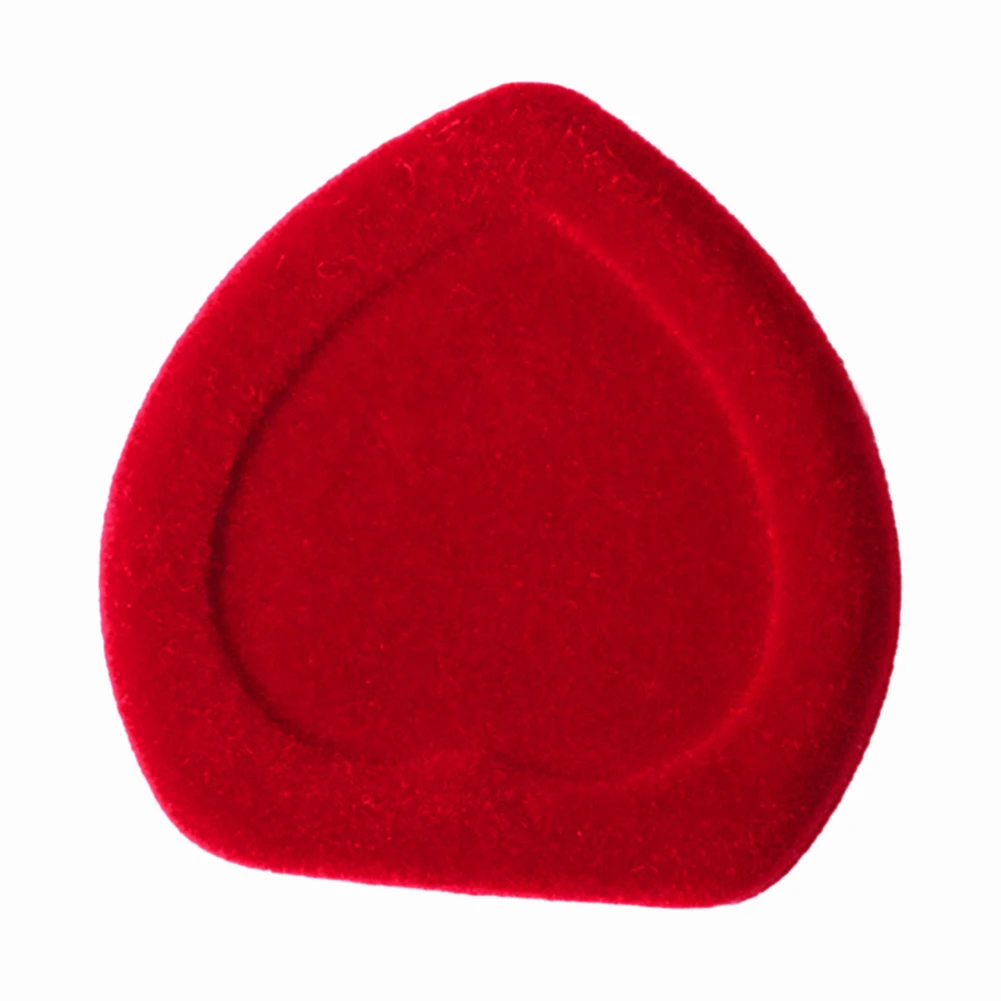 

Ring Storage Display Gift Packing Heart Shaped Fashion Cute Mini Red Elegant Shop Jewelry Case
