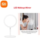 Портативное зеркало для макияжа Xiaomi Mijia, светодиодная лампа с регулируемой яркостью, перезаряжаемое HD зеркало 900lux Type-C