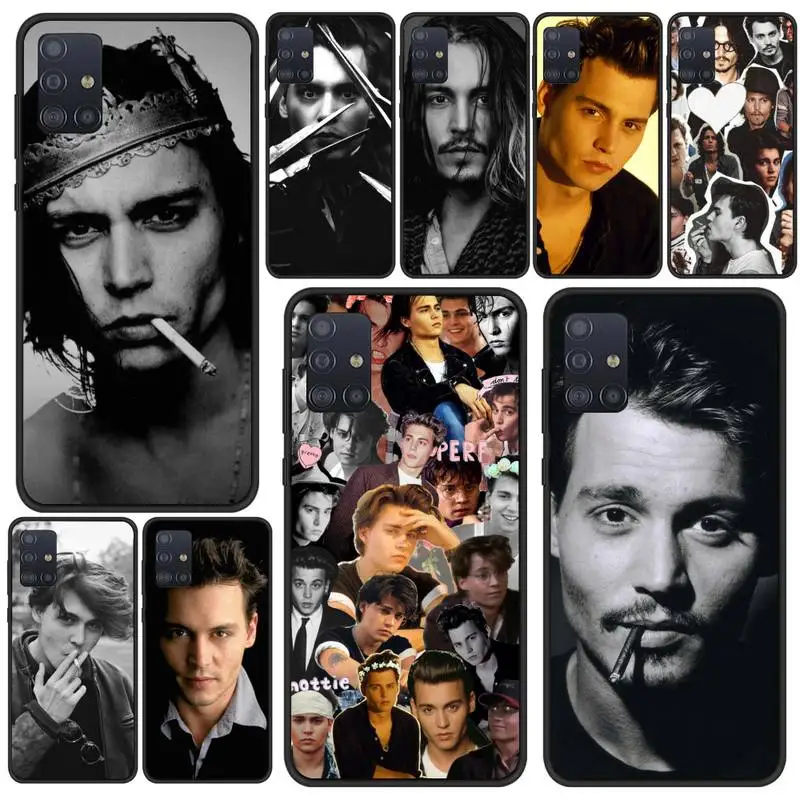 

Johnny Depp Phone Case For Samsung S5 S6 S7 S8 S9 S10 S20 S21 Edge Plus E Fe Lite