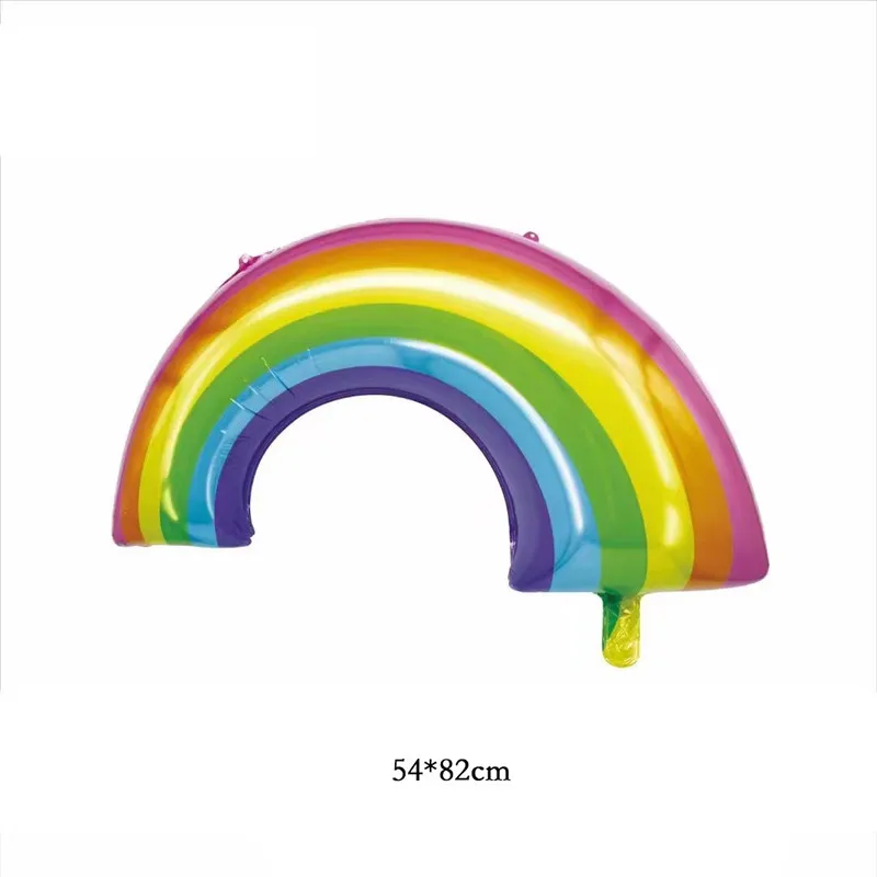Воздушный шар из алюминиевой пленки в виде облака и радуги | Дом сад