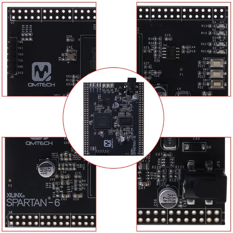 Спартанская 6 xilinx FPGA макетная плата XC6SLX16 с 32 Мб памяти Micro SDRAM оптовая продажа
