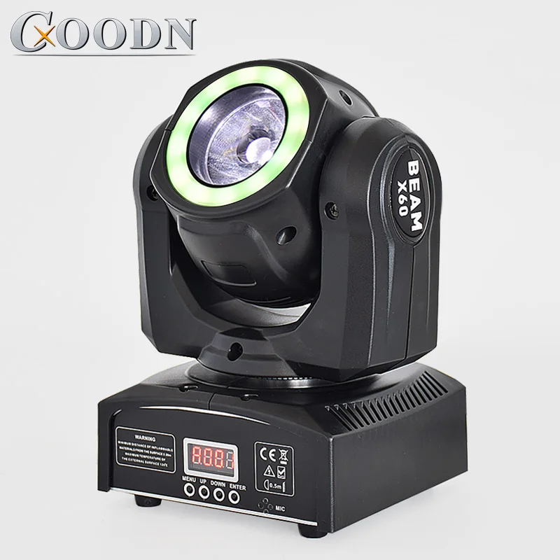 Lyre dmx RGBW 60 Вт светодиодные сценические прожекторы с движущейся головкой для продажи - Цвет: led moving head 60W