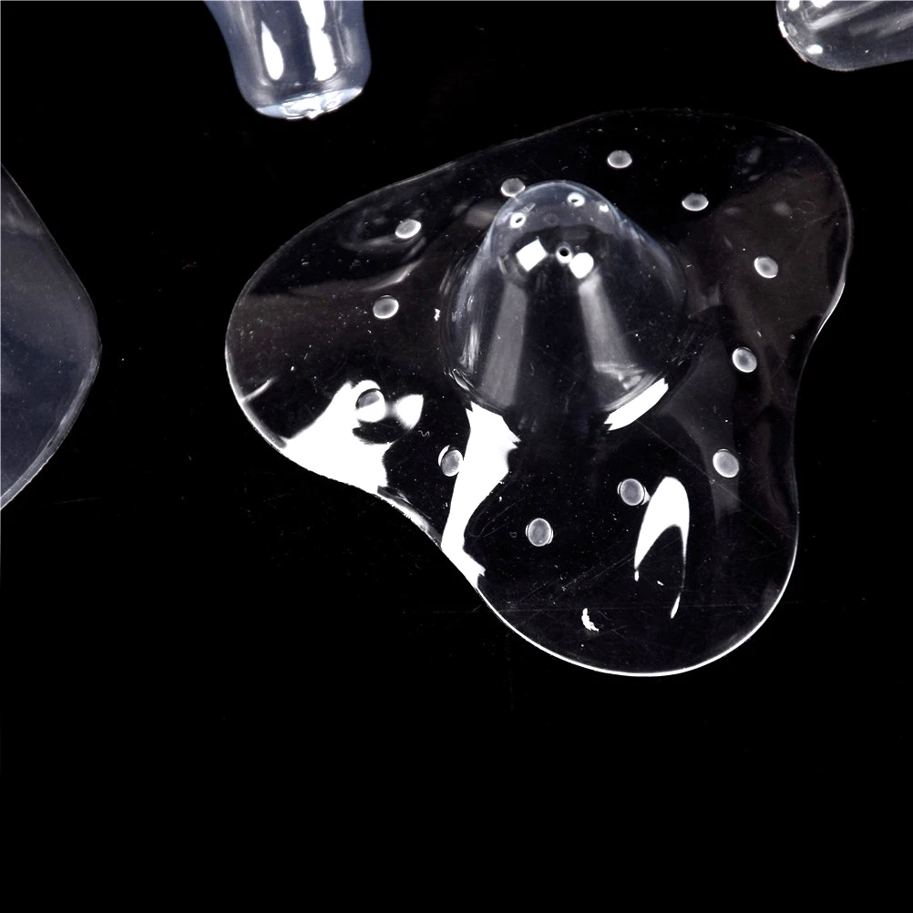 2 uds. De protectores de silicona para pezones, protectores de silicona para lactancia materna-2