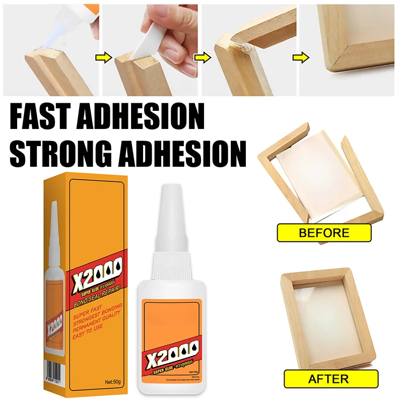 

Super Glue Multi-Purpose Waterproof Shoe Repair Glue Sneakers Leather Shoes Glue Adhesive QJY99