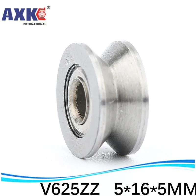 V625ZZ V рифленый выпрямитель направляющие колесные подшипники 625VV ABEC 5 канавка