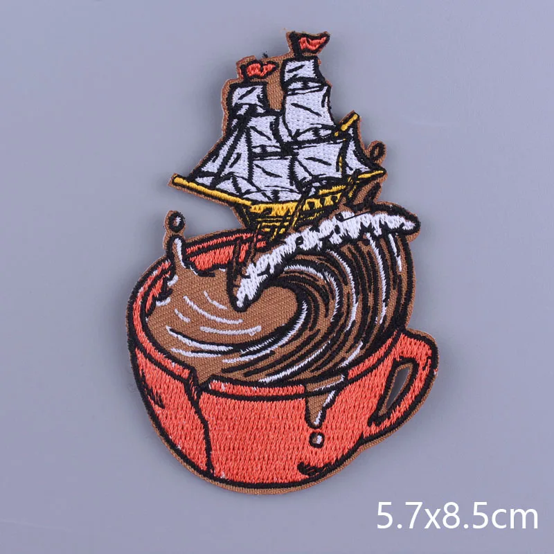 Нашивка на одежду с космическими приключениями вышитые нашивки для одежды