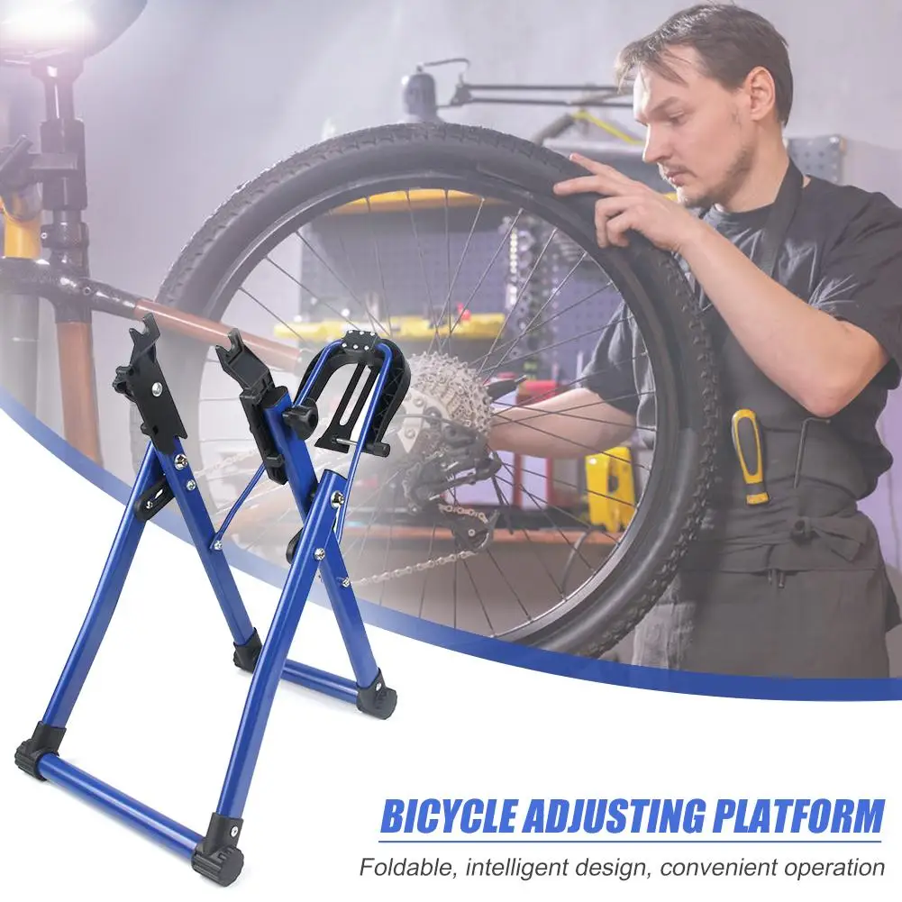 

Hot Sale Bicycle Wheel Truing Stand Portable Bicycle Wheel Truing Stand MTB Mountain Road Bike Home Mechanic Truing Stand