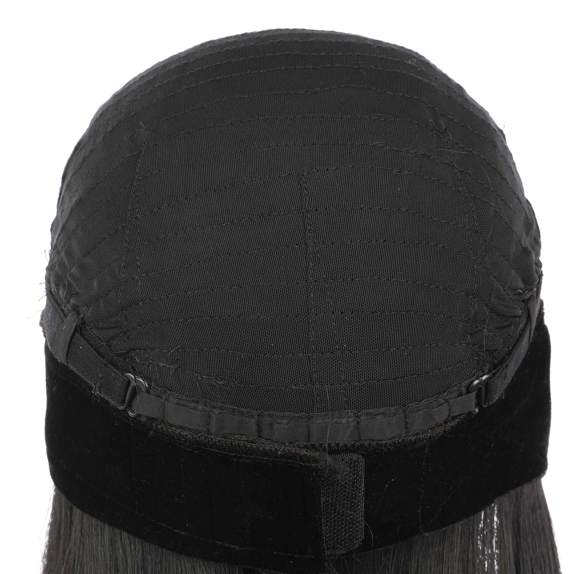 

Straight Long Synthetic Headband Wig For Black Women Natural Heat Synthetic Hair Machine Made Headband Wig With Baby Hair