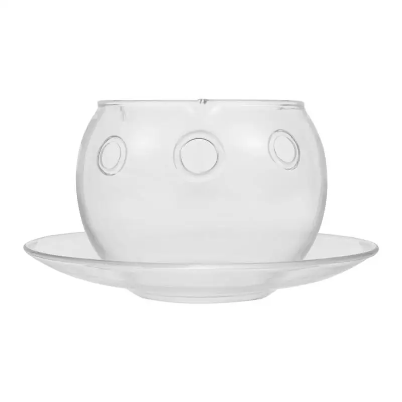 

1Pc Fruit Bowl Household Salad Bowl Multipurpose Tableware (Transparent)