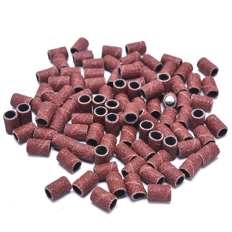 

102pcs Dremel Grit Sanding Bands Sander Drum Mandrel Rotary Tool Nail Drill Bits Electrical Tools Kit Abrasive Sandpaper New