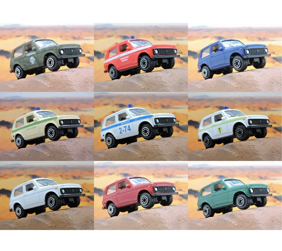 

Diecast 1/60 Scale LADA NIVA Model Cars Off-road Vehicle Jeep Alloy Russia Car Collection Display Toys for Boys Gifts for Kids