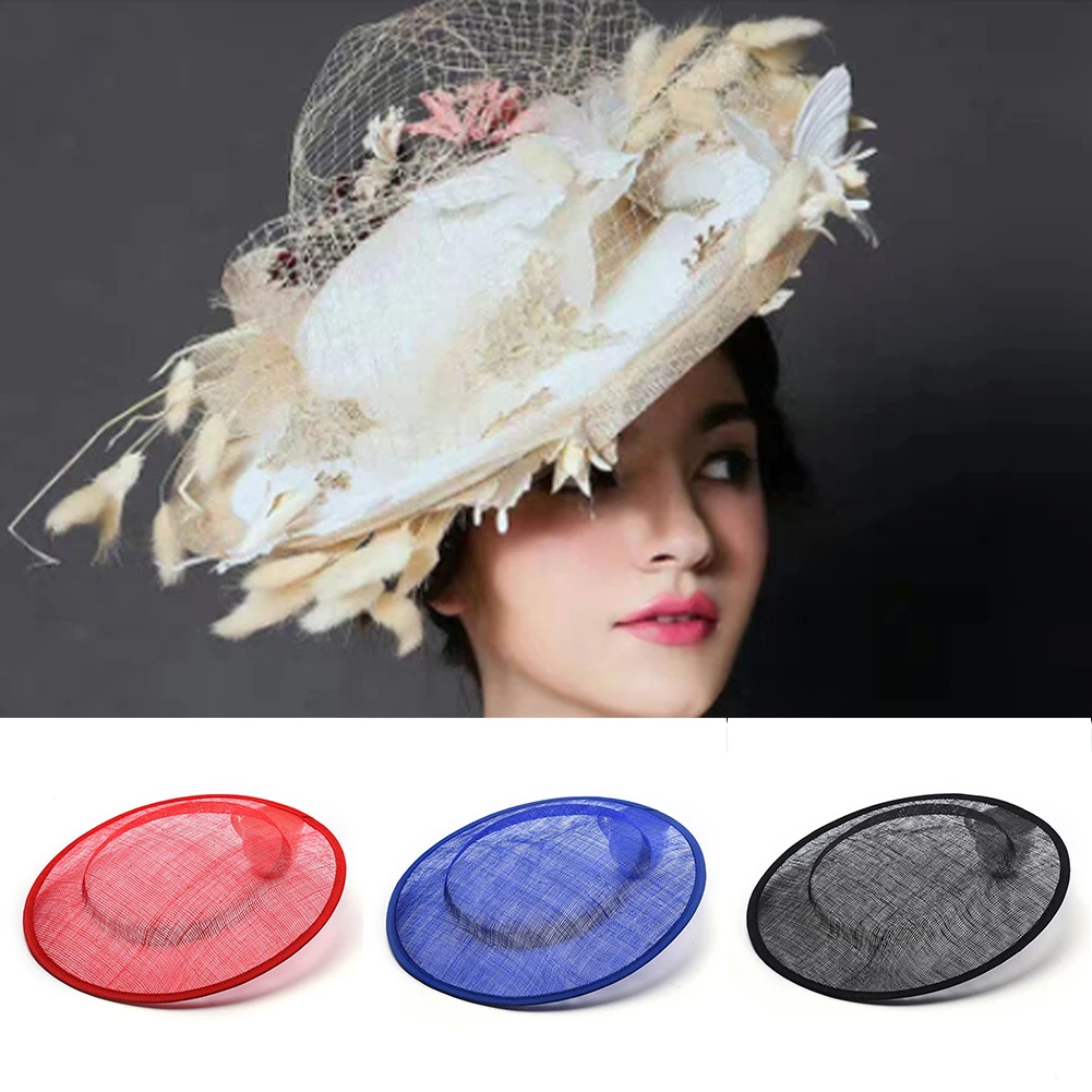 31 см. Ручная поставка шляпка основа для волос аксессуары круглые головные уборы