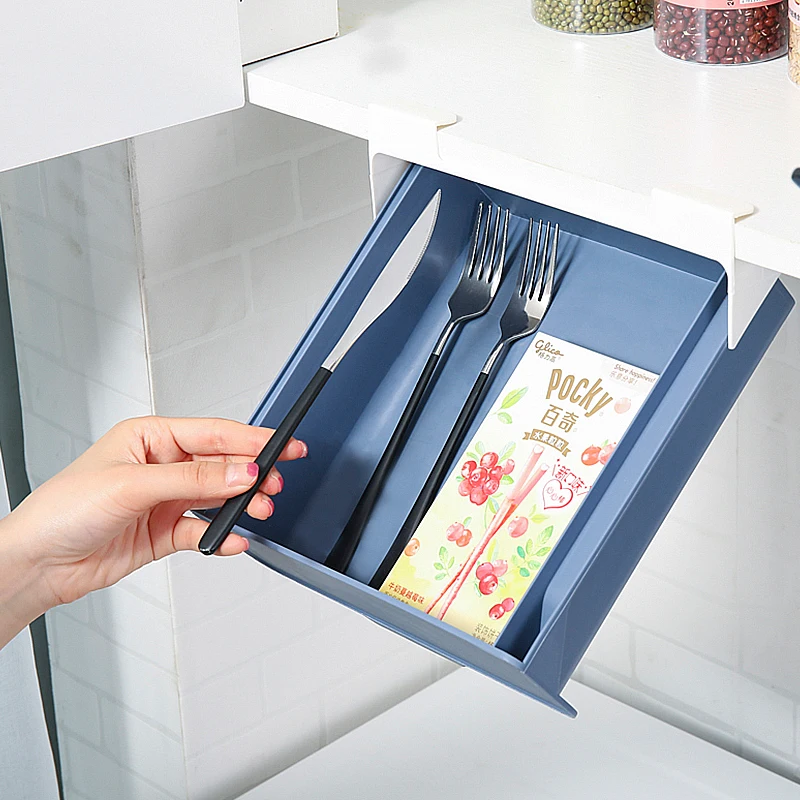 

045 Kitchen Multifunctional Cabinet partition hanging drawer storage box