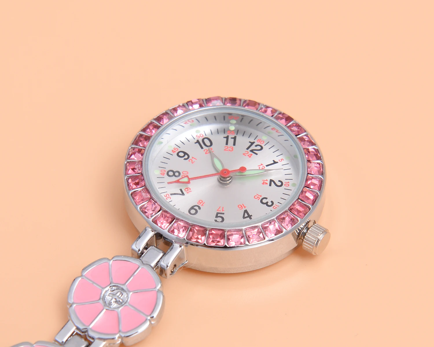 

Nurse Medical Hanging Chest Pocket Watch Chain Quartz Watches Gifts Nurse Gift Watch Fashion Luxury Crystal