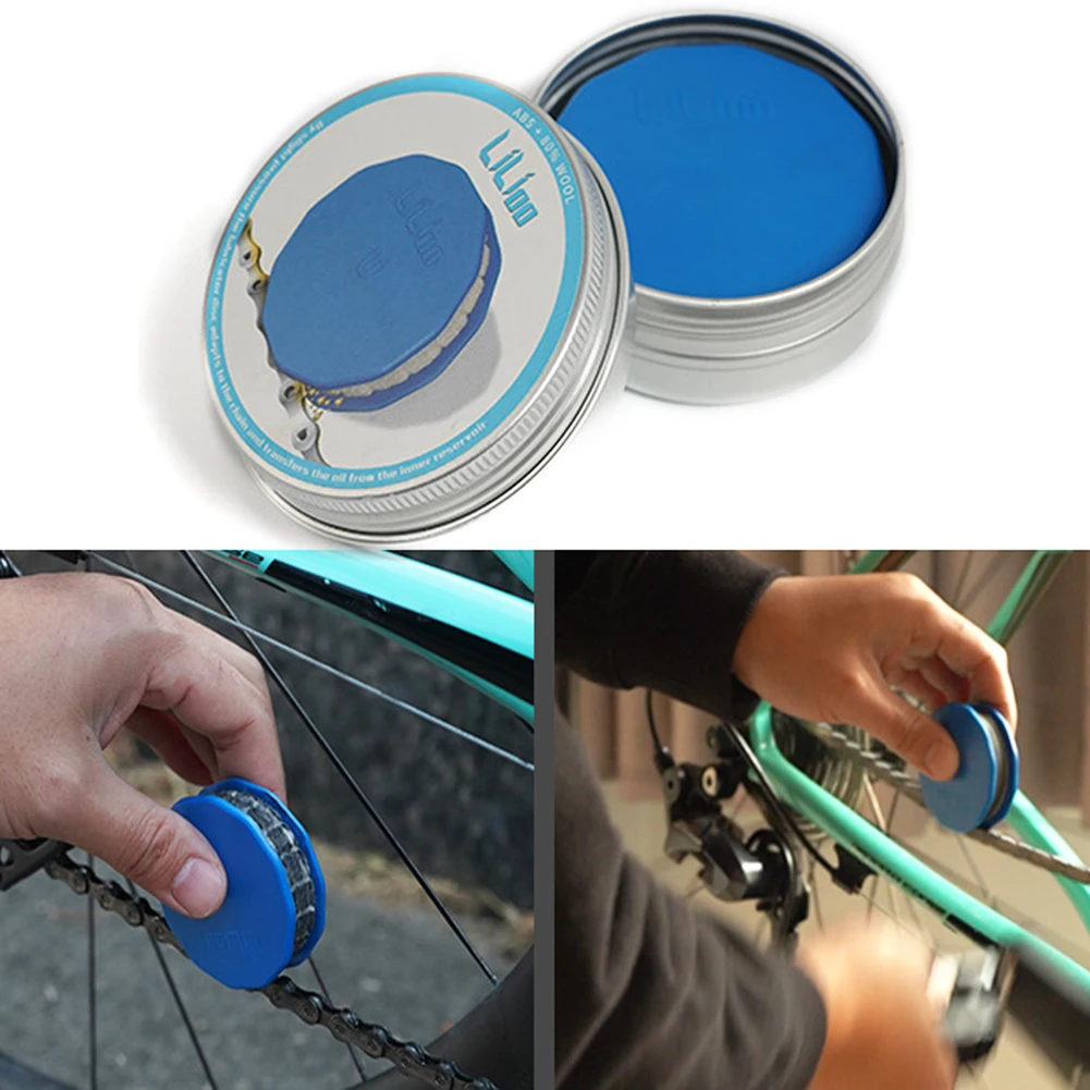 

Bicycle Chain Oil Lubricator Bike Chain Oiler Reusable Washable Chain Roller Cleaner Device Maintenance MTB Bike Accessories