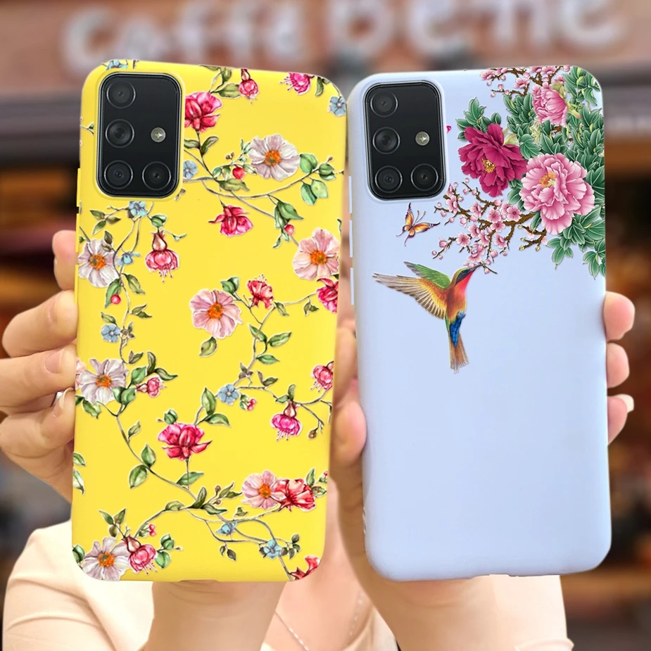 Чехол для Samsung Galaxy A51 A71 мягкий силиконовый чехол с изображением панды A 51 A515F A715F |
