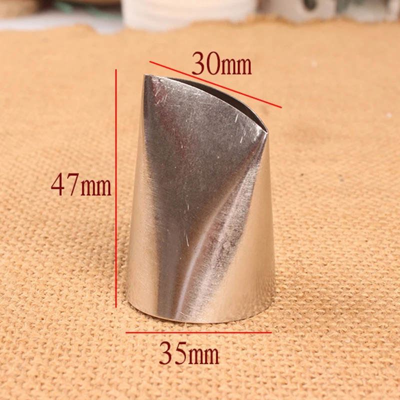 Большие лепестки роз из нержавеющей стали #874 для украшения торта|Формы тортов| |