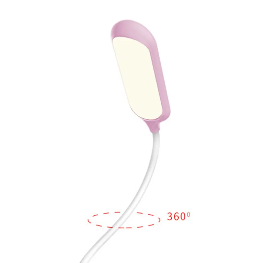 

360 Degree Rotatable Usb Charging Pen Container Student Desk Lamp Eye Protection Led Touch Desk Lamp Adjustable Bedside Lamp