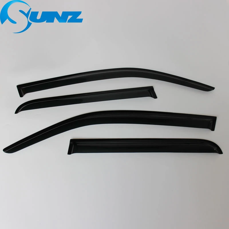 Боковых окон для VW Volkswagen Amarok 2009 2010 2011 2012 2013 Защита от солнца Дождь Отражатель гвардии SUNZ