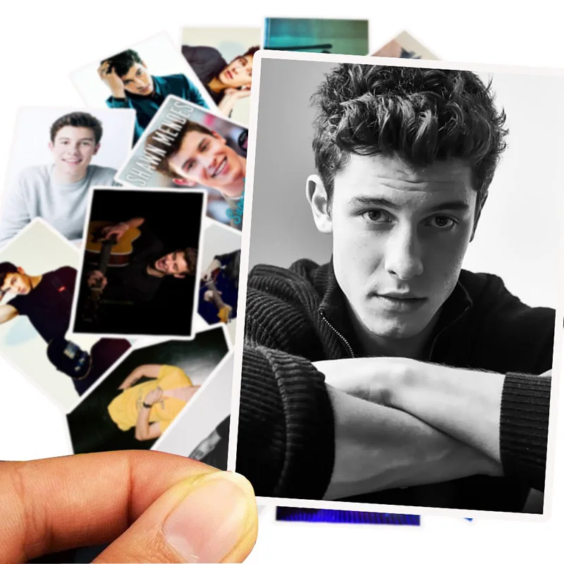 25 шт. настенная наклейка Singer Shawn Mendes водонепроницаемая ПВХ для украшения домашней