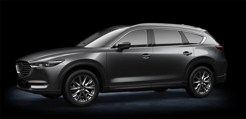 Защитная накладка на передний и задний бампер из алюминиевого сплава для Mazda CX 8 CX8