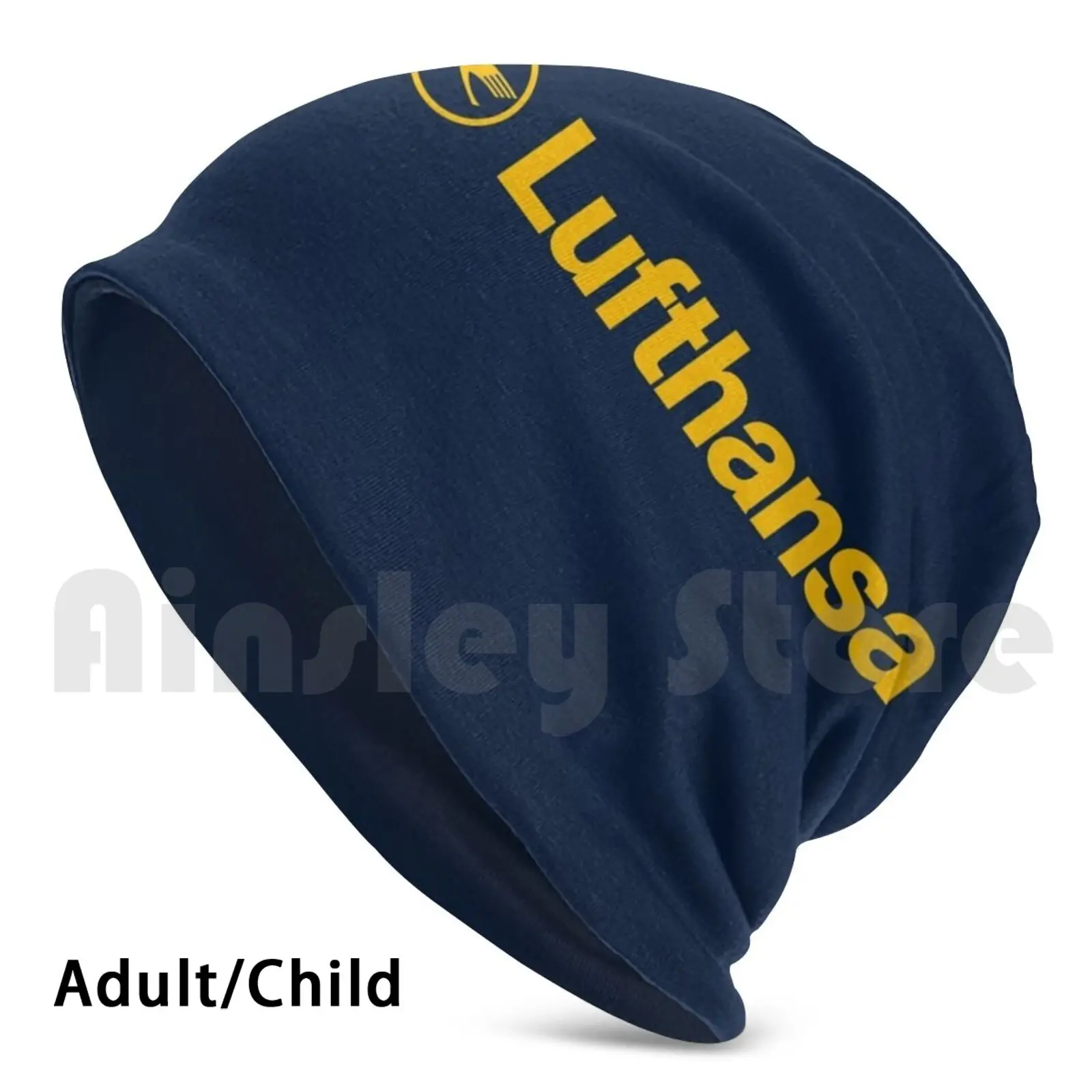 

Lufthansa Beanies Knit Hat Hip Hop Lufthansa Aviation Jet Plane Pilot Captain Stripes Airways Boeing Airbus Airplane