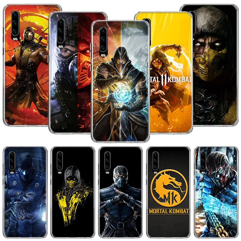 Чехол для телефона Mortal Kombat Huawei P30 P40 P20 P10 P50 Mate 20 10 30 40 Lite Pro Plus чехол с принтом