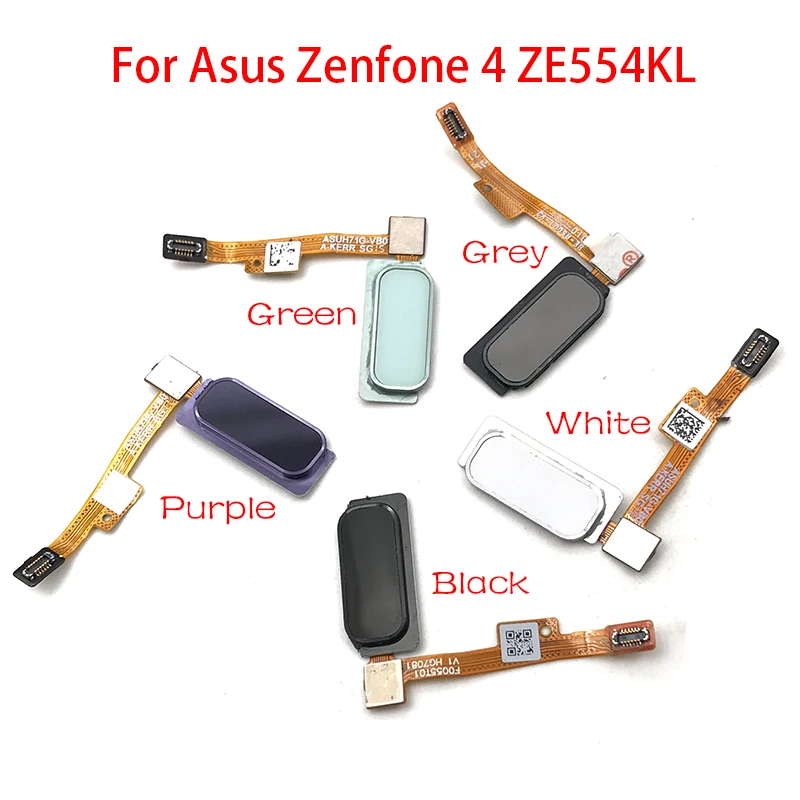 10 шт./лот датчик отпечатков пальцев Кнопка возврата домой меню гибкий ленточный