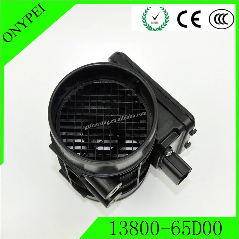 13800-65D00 E5T53171A Mass Air Flow Meter For Geo Tracker Chevrolet Suzuki X90 Sidekick Vitara Cabrio 1.6 16V 1380065D00 | Автомобили и
