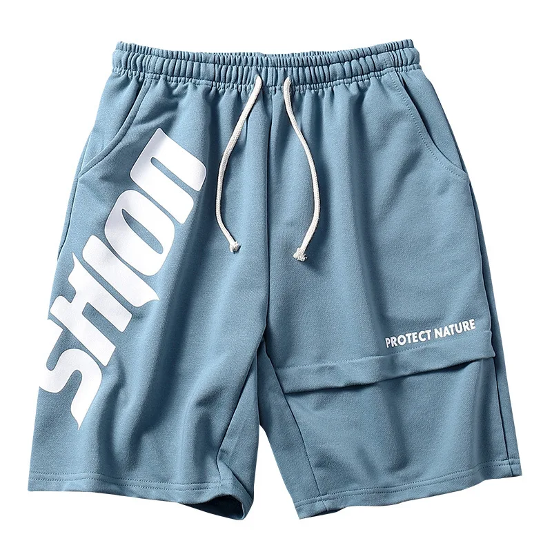 

2021 New Shorts Male Casual Pants Korean Version Trend INS Summer Contracted 100 Tower thin 5 5 Points Tide Pants Male
