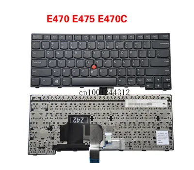 

Новая английская клавиатура для ноутбука E470 E470C E475 FRU 01AX040 US