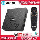 ТВ-бокс HK1 Mini на Android 9,0, Приставка Smart TV, четырехъядерный процессор RK3229, 2 Гб ОЗУ, 16 Гб ПЗУ, H.265 HEVC 2,4G, Wi-Fi, 4K, HD медиаплеер, ТВ-приставка