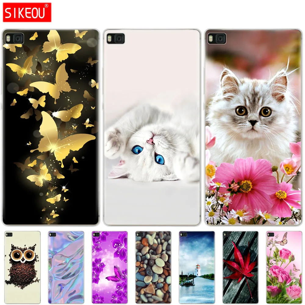 Силиконовый чехол для huawei P8 lite мобильный телефон сумка Huawei 2015 2016 ударопрочный |