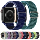 Ремешок нейлоновый для Iwatch 7 часы Смарт-часы Iwo 13 Pro W26 + DT100 X6 X7 X8 T500 W66 W56 Series 5 6 SE 7 44 42 40 38 мм