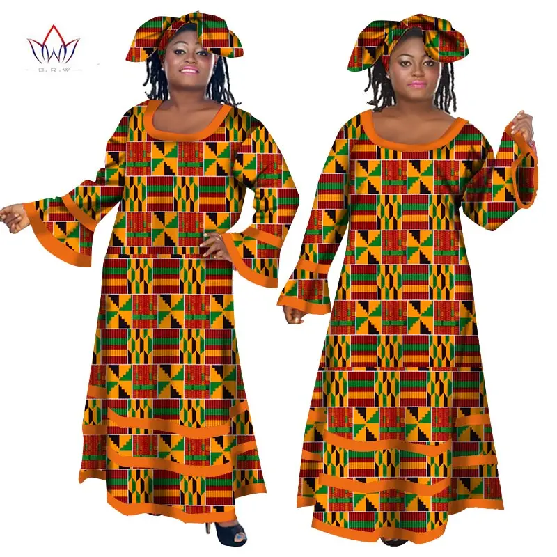 2017 летние Базен Дашики африканские платья для женщин длинное платье личное