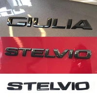 car body tail letter metal sticker body logo stickers modified styling for alfa romeo giulia stelvio car accessories interior