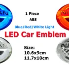 Автомобильная светодиодная эмблема задсветильник, значок-наклейка для фотографий, модель J10 Teana Altima X-Trail T32 Juke Sentra Almera Versa