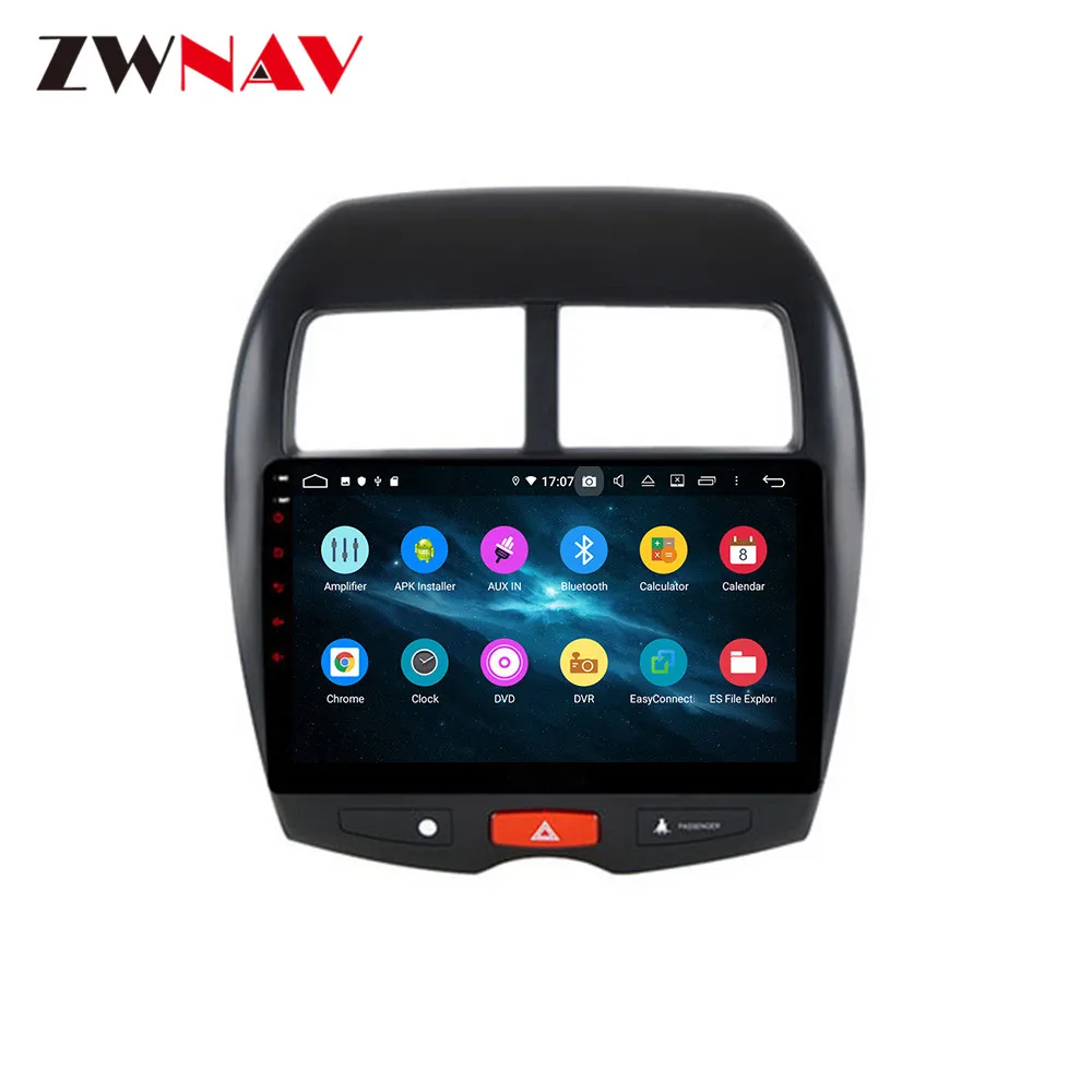 Android 10 4 + 128G PX6 DSP Автомагнитола автомобильный DVD-плеер GPS-навигация для Mitsubishi ASX