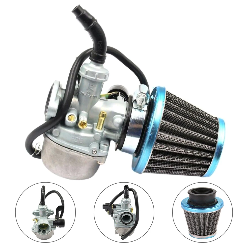 Карбюратор PZ19 Carb 50cc 70 90 110 125cc ATV для внедорожников с воздушным фильтром