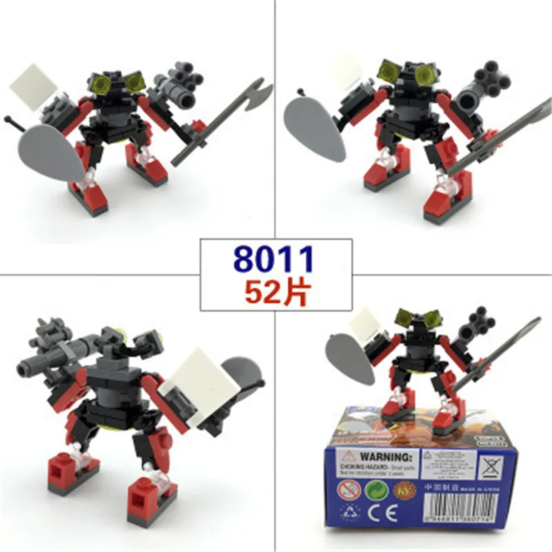 Конструктор для мальчиков забавный автомобиль полицейское оружие катер Детская