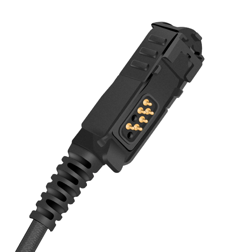 RISENKE Earpiece for Motorola XPR3000 XPR3300 XPR3300e XPR3500 XPR3500e Radio Walkie Talkie Accessories Headset with Mic PTT