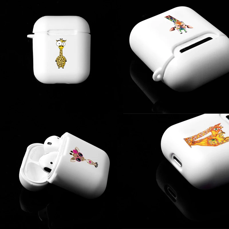 

Soft Air Pods Case For Apple Airpods 1/2 Case Cute Cartoon Sika Deer Silicone Bluetooth Wireless Earphone Covers Air Pods 2 Case