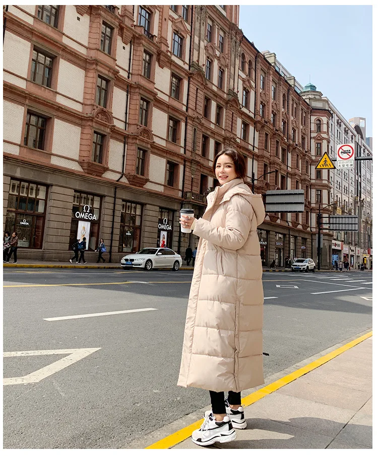 Hot sale Down parka Winter Korean version of mid-long East Gate bread and cotton-padded clothing anti-season coat 913