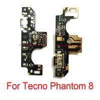 10 pcs usb charging charge port dock connector board flex cable for tecno phantom 8 phantom8 charger port replacement parts
