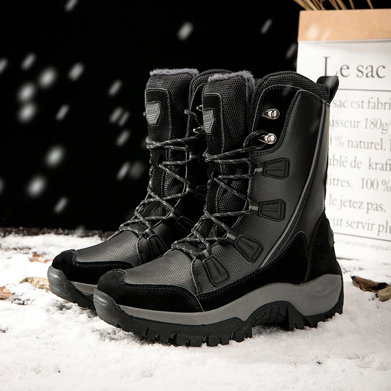 Женские тактические ботинки Водонепроницаемая зимняя обувь уличные зимние