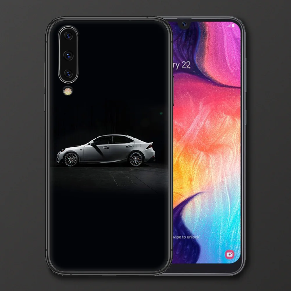 

Luxury LEXUS Car Phone case For Samsung Galaxy A 3 5 7 8 10 20 20E 21S 30 30S 40 50 51 70 71 black bumper pretty hoesjes