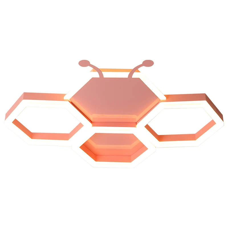 

Modern Led Chandelier Lights For Kids Room Study Bedroom Cartoon Bee Children's Lamps Home Lighting Luminaire Fixtures AC90-260V